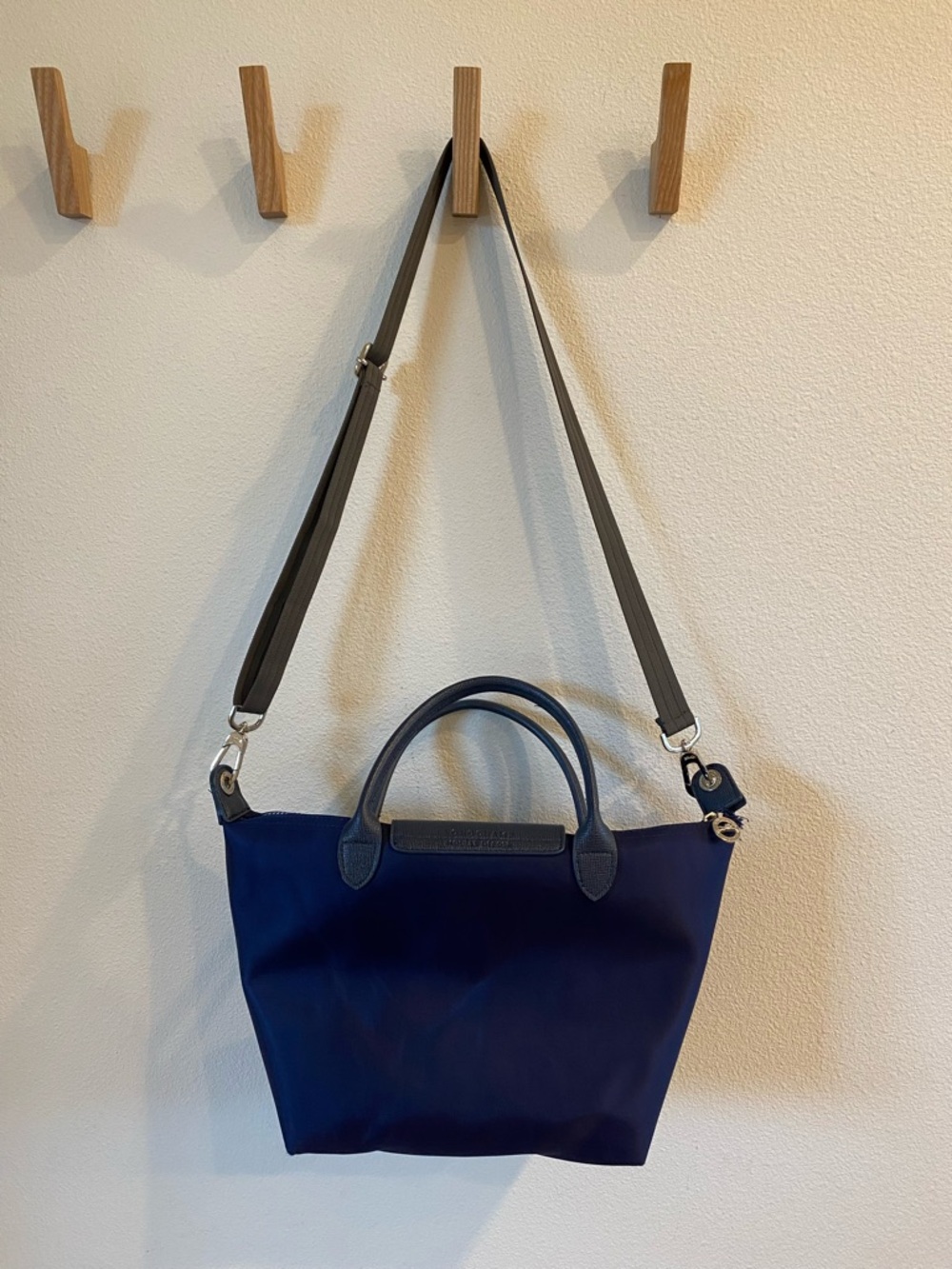 Longchamp Le Pliage Neo Nylon Bag with handles and adjustable strap * flawed - Picture 13 of 15